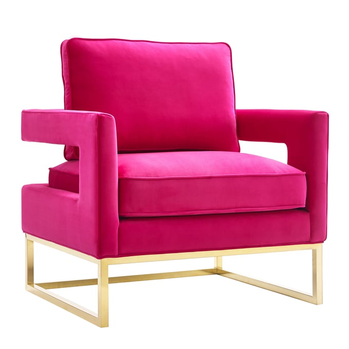 TOV Furniture Avery Pink Chair TOV-A120