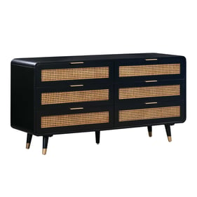 TOV Furniture Christine Black 6 Drawer Dresser