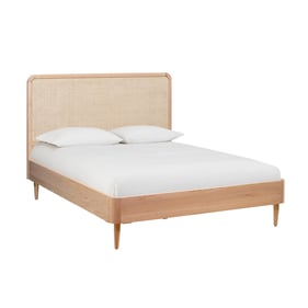 TOV Furniture Carmen Natural Ash Cane Queen Bed