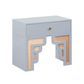 TOV Furniture Suzie Blue Nightstand