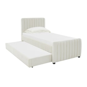 TOV Furniture Angela Cream Twin Trundle Bed