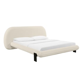 TOV Furniture Ophelia Cream Queen Platform Bed