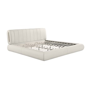 TOV Furniture Karol Cream Queen Platform Bed