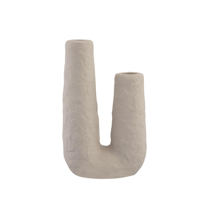 TOV Furniture Salaa Beige Concrete Table Vase TOV-C18425