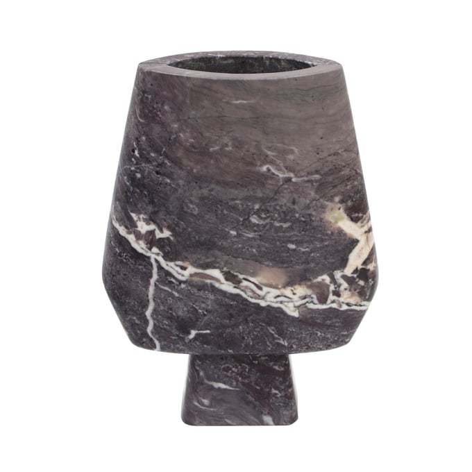 TOV Furniture Samma Grey Marble Large Vase TOV-C18510