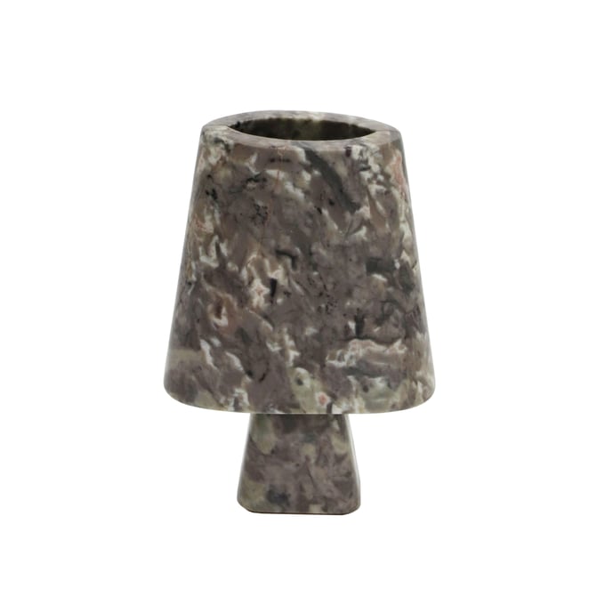 TOV Furniture Samma Grey Marble Medium Vase TOV-C18512