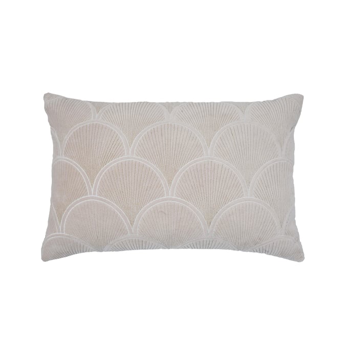 TOV Furniture Destiny White Woven Cushion TOV-C18532