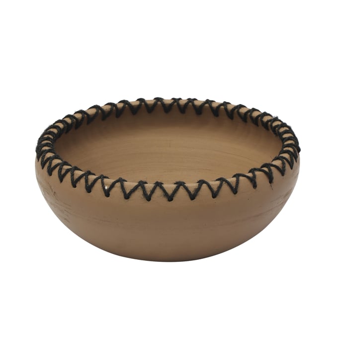 TOV Furniture Souk Black Brown Bowl TOV-C18566