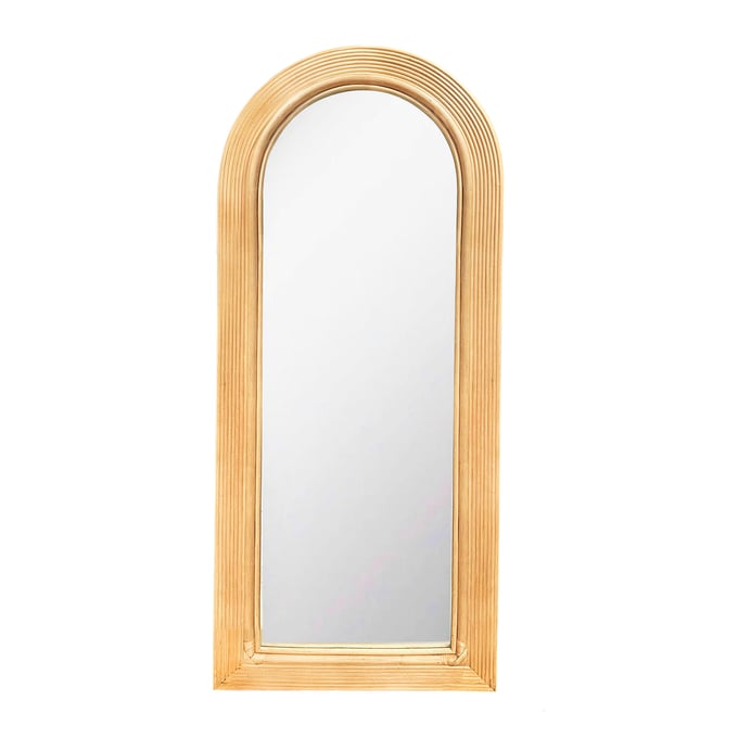 TOV Furniture Tanya Natural 70 Inch Floor Mirror TOV-C54314