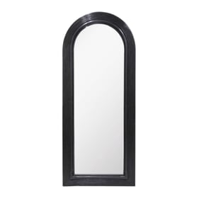 TOV Furniture Tanya Black 70 Inch Floor Mirror