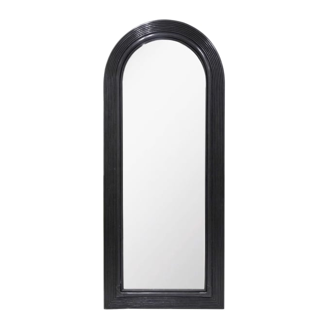 TOV Furniture Tanya Black 70 Inch Floor Mirror TOV-C54315