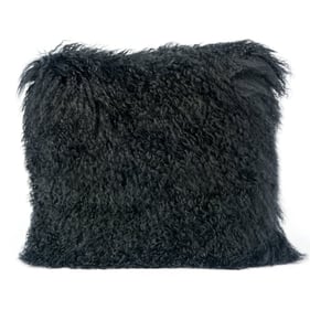 TOV Furniture Tibetan Black Sheep Large Pillow