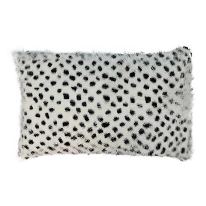 TOV Furniture Genuine White Leopard Pillow TOV-C5723