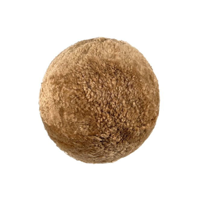 TOV Furniture New Zealand Brown 12 Inch Ball Pillow TOV-C68979