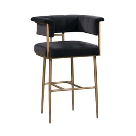 TOV Furniture Astrid Grey Bar Stool