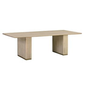 TOV Furniture Chelsea Natural Oak Rectangular Dining Table