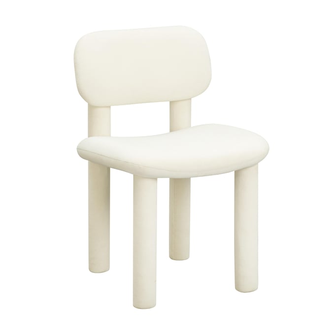 TOV Furniture Elise Ivory Velvet Dining Chair TOV-D54332