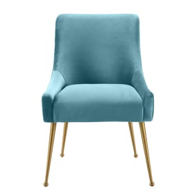 TOV Furniture Beatrix Sea Blue Side Chair