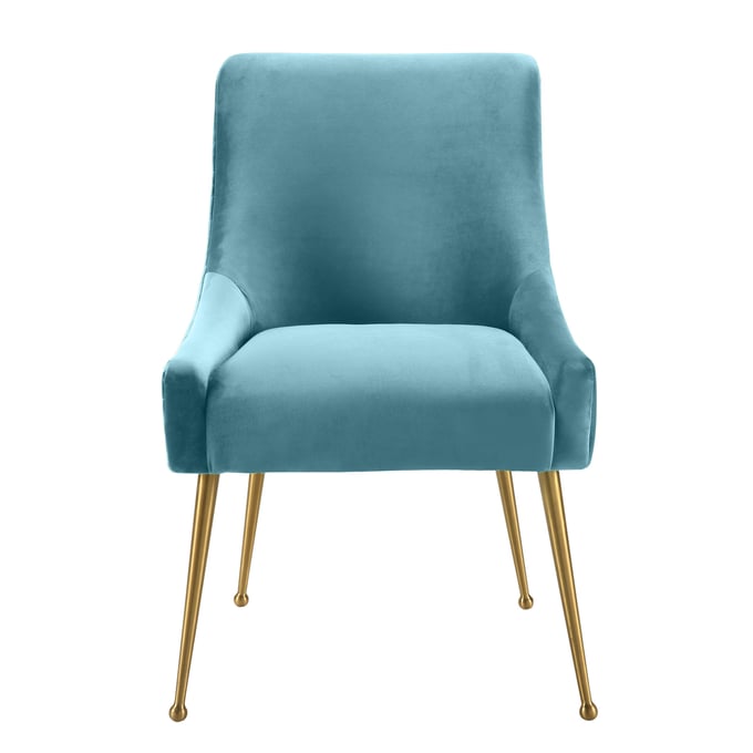 TOV Furniture Beatrix Sea Blue Side Chair TOV-D6168