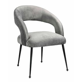 TOV Furniture Rocco Light Grey Dining Chair