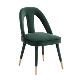 TOV Furniture Petra Forest Green Side Chair