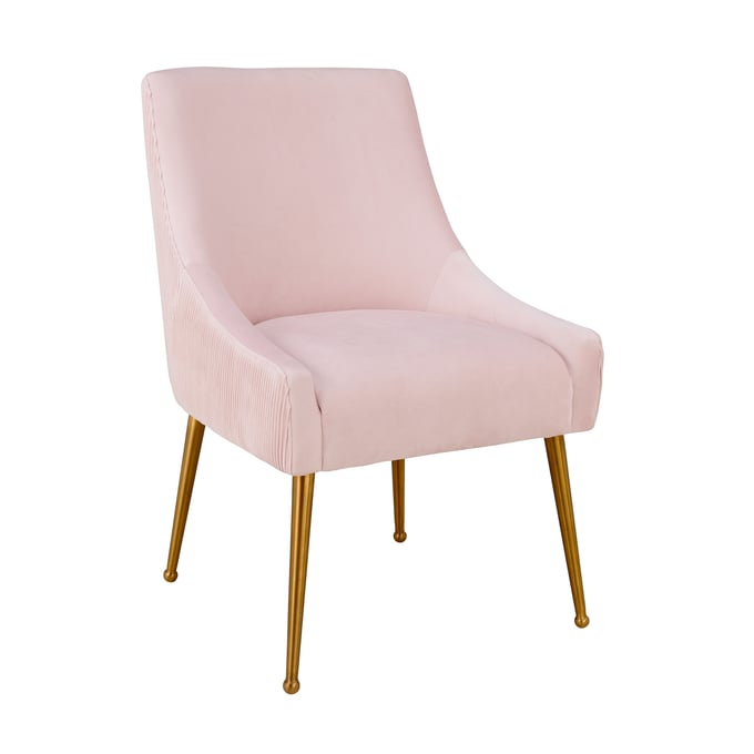 TOV Furniture Beatrix Blush Velvet Side Chair TOV-D6396