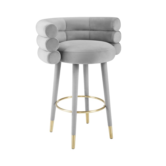 TOV Furniture Betty Grey Barstool TOV-D6452