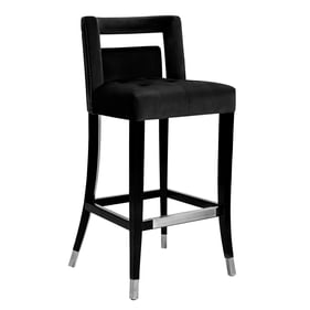 TOV Furniture Hart Black Bar Stool