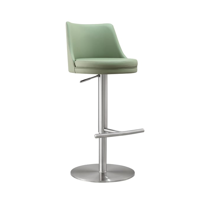 TOV Furniture Reagan Sea Foam Green Adjustable Stool TOV-D68300