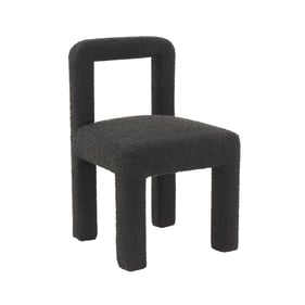 TOV Furniture Hazel Black Boucle Dining Chair