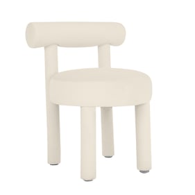 TOV Furniture Carmel Cream Velvet Dining Chair