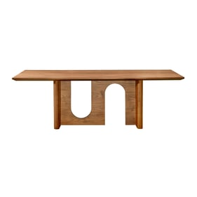 TOV Furniture Satra Walnut Rectangular Dining Table