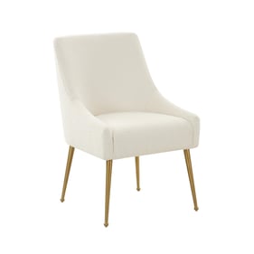 TOV Furniture Beatrix Cream Boucle Side Chair