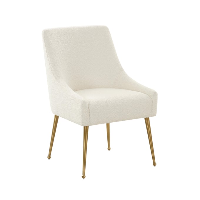 TOV Furniture Beatrix Cream Boucle Side Chair TOV-D68722