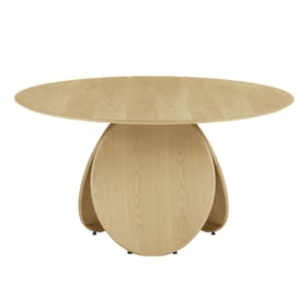 TOV Furniture Emil Natural Oak Round Dining Table