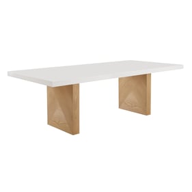 TOV Furniture Madeline White Dining Table