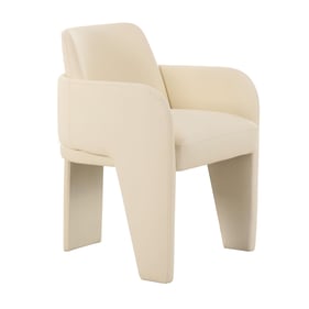 TOV Furniture Leo Cream Vegan Dining Chair