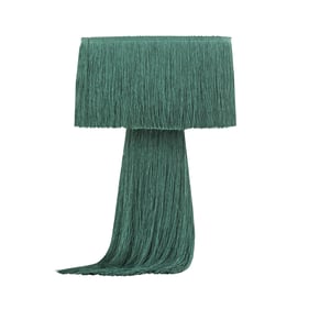 TOV Furniture Atolla Emerald Tassel Table Lamp