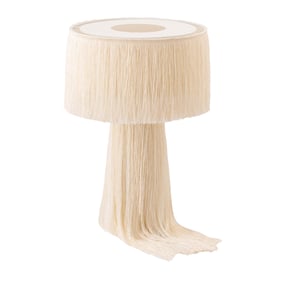 TOV Furniture Atolla Cream Tassel Table Lamp