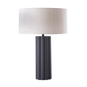 TOV Furniture Latur Grey White Table Lamp