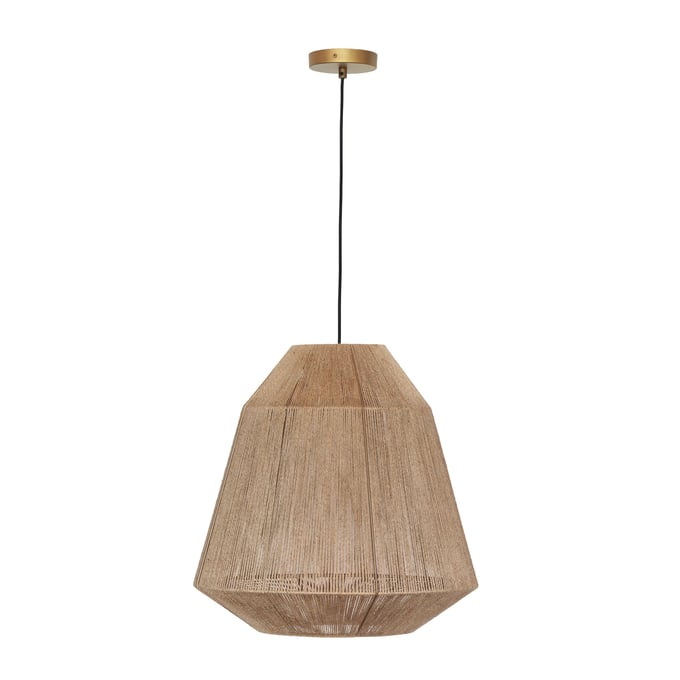 TOV Furniture Hope Natural Pendant Lamp TOV-G18458