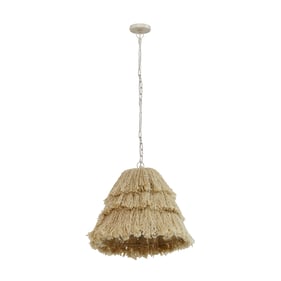 TOV Furniture Charlee Natural Pendant Lamp