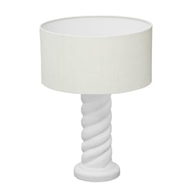 TOV Furniture Rapunzel White Table Lamp