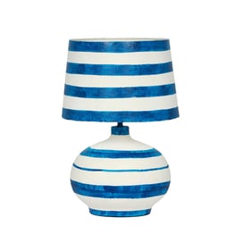 TOV Furniture Positano Blue Table Lamp