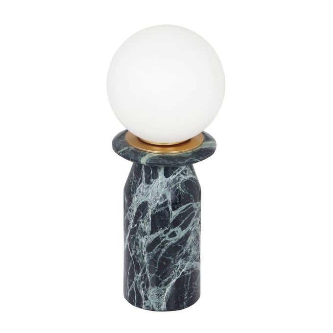 TOV Furniture Globe Green Marble Lamp TOV-G18584