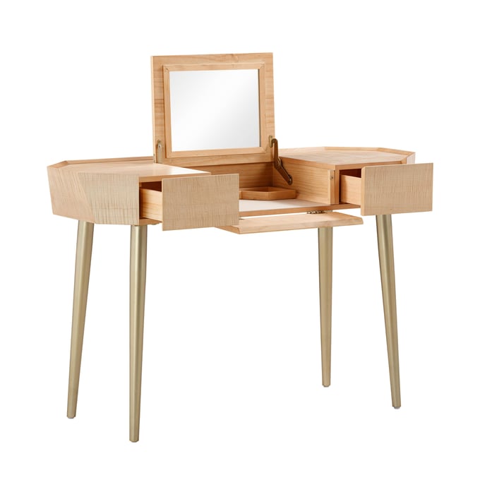 TOV Furniture Sadie Natural Maple Vanity Desk TOV-H54267