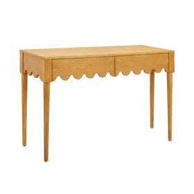 TOV Furniture Oodle Natural 2 Drawers Desk