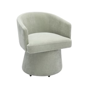 TOV Furniture Kristen Green Rolling Desk Chair