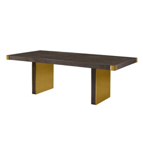 TOV Furniture Selena Chocolate Gold Dining Table