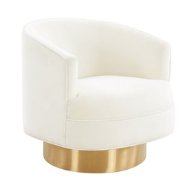 TOV Furniture Stella Cream Swivel Chair